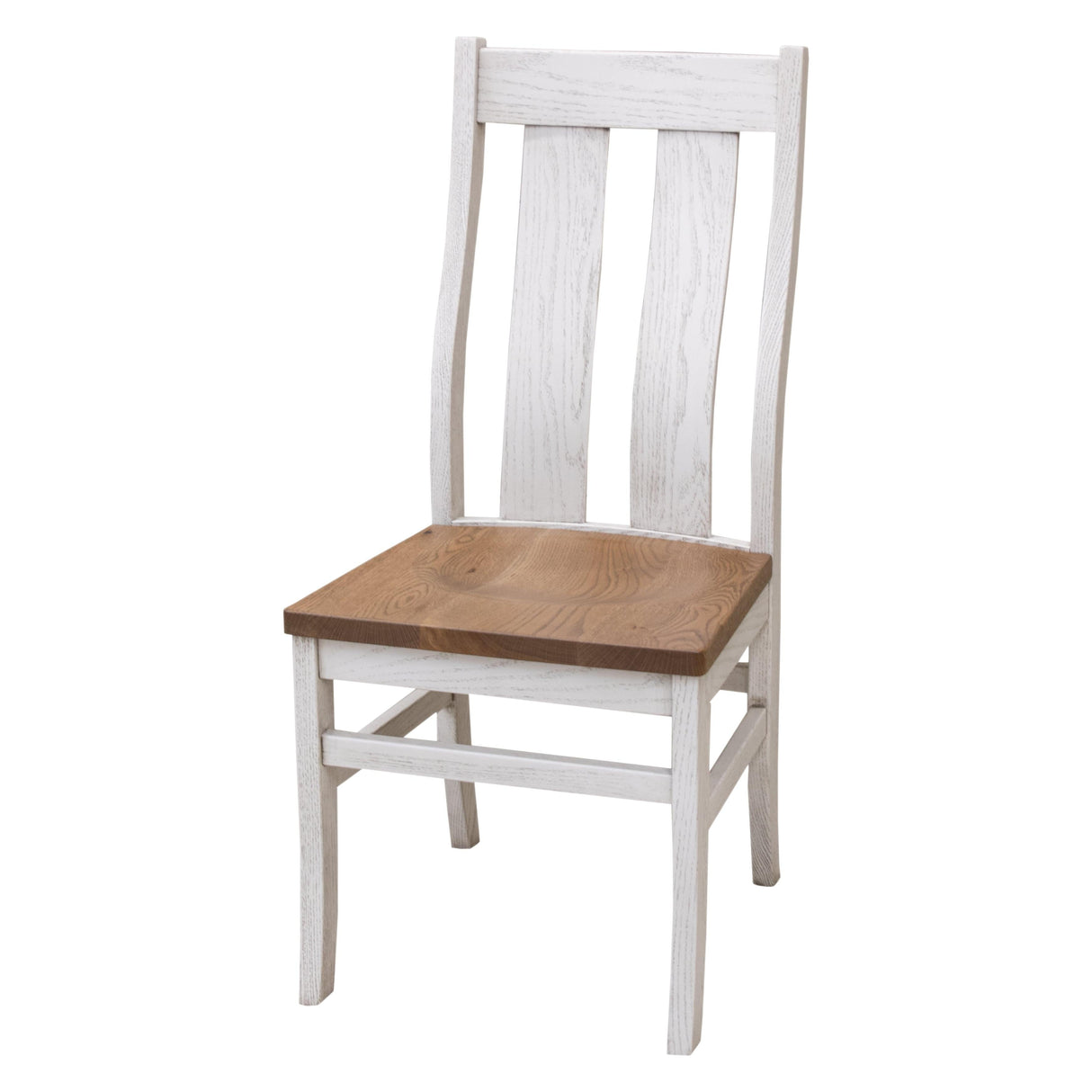 Lakeland White Oak Small Kitchen Table Set with Bench