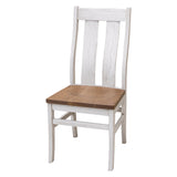 Lakeland White Oak Small Kitchen Table Set with Bench