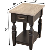 Ashton Small Rectangle Open End Table