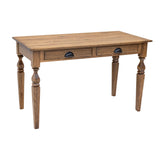 Ashton White Oak Wood Writing Desk | CO