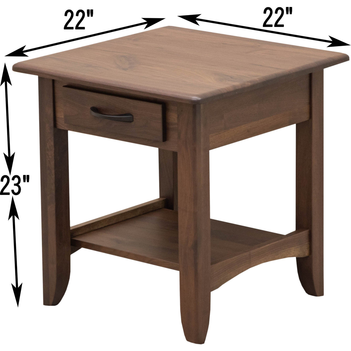 Austin Large Square Open End Table