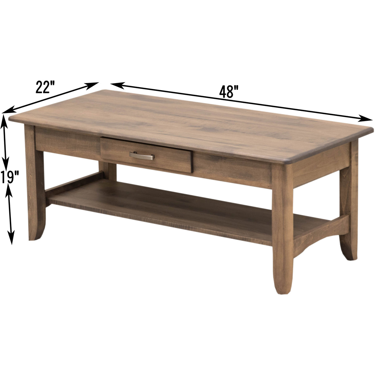 Austin Rectangle Open Coffee Table