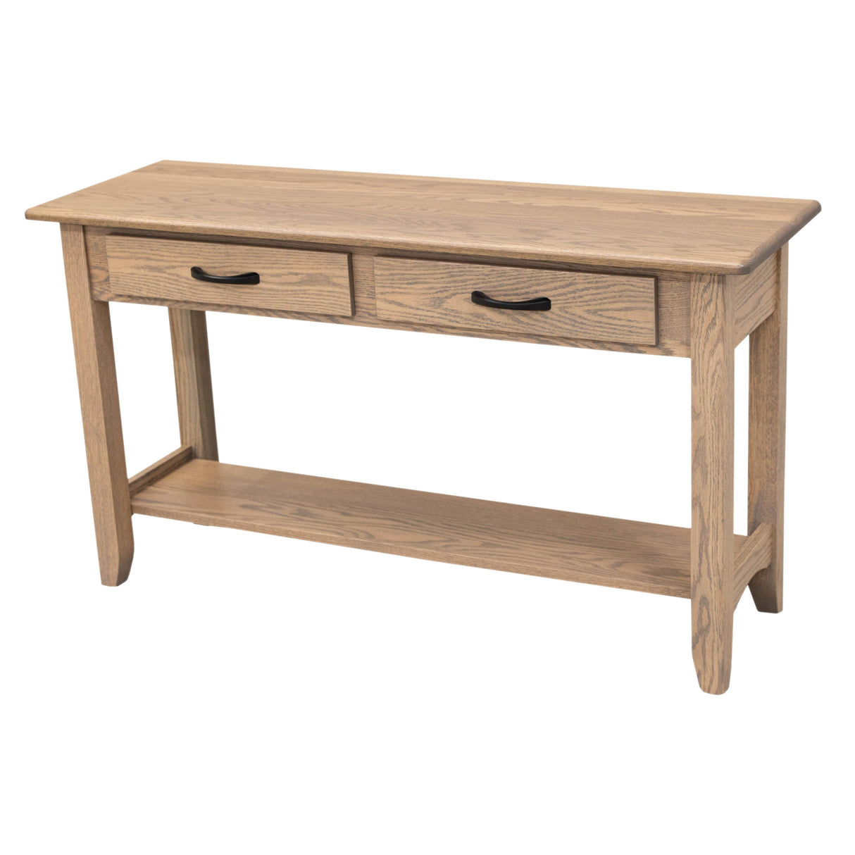 Austin Oak Wood Open Sofa Table | VD