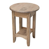 Austin Round Open End Table