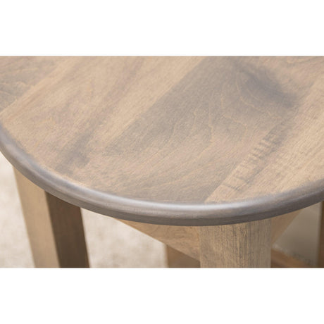 Austin Maple Wood Round Open End Table | VD