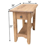 Austin Small Rectangle Open End Table