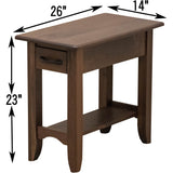 Austin Small Rectangle Open End Table