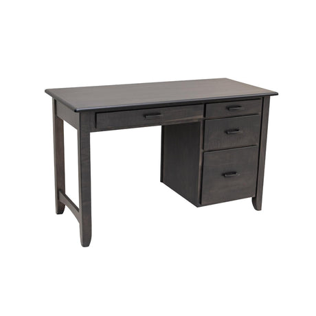 Austin Small Black Solid Wood Desk | M-DK
