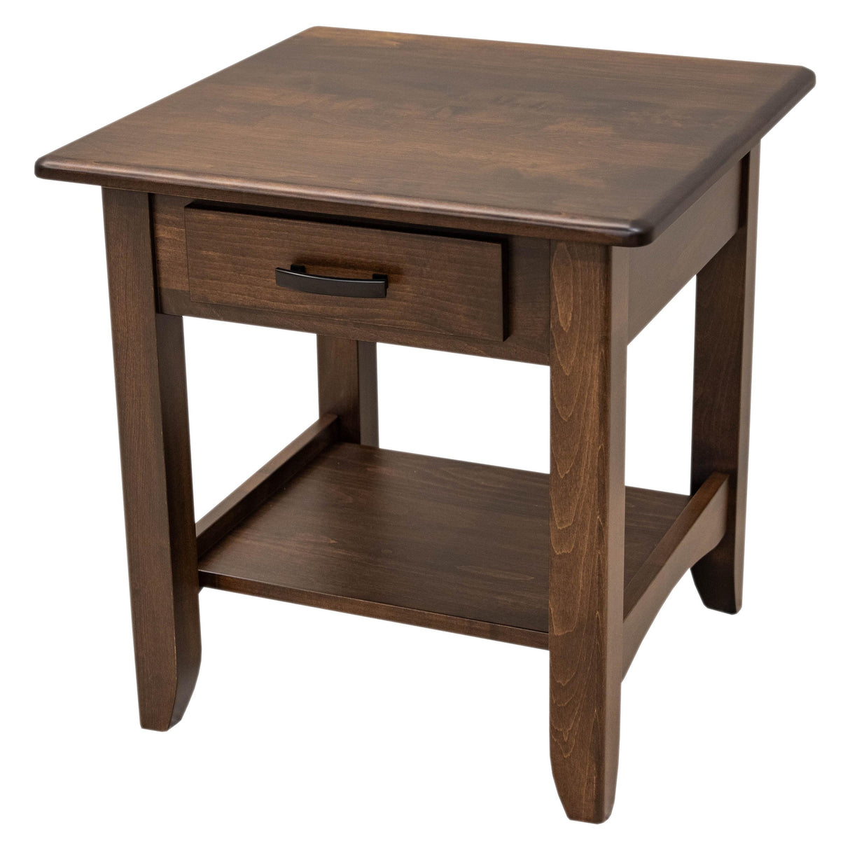 Austin Maple Wood Large Square Open End Table | BV