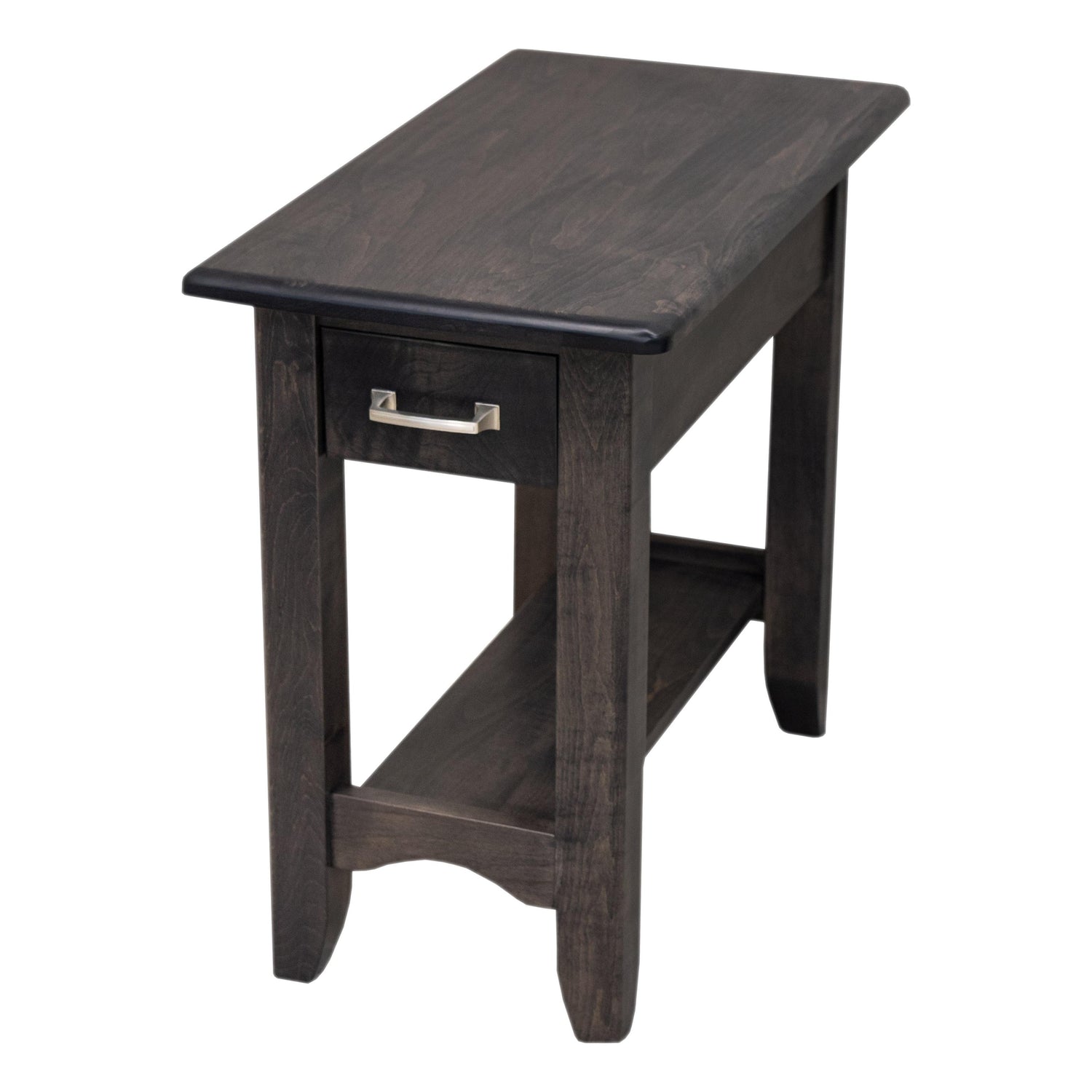 Austin Maple Wood Small Rectangle Open End Table | DK