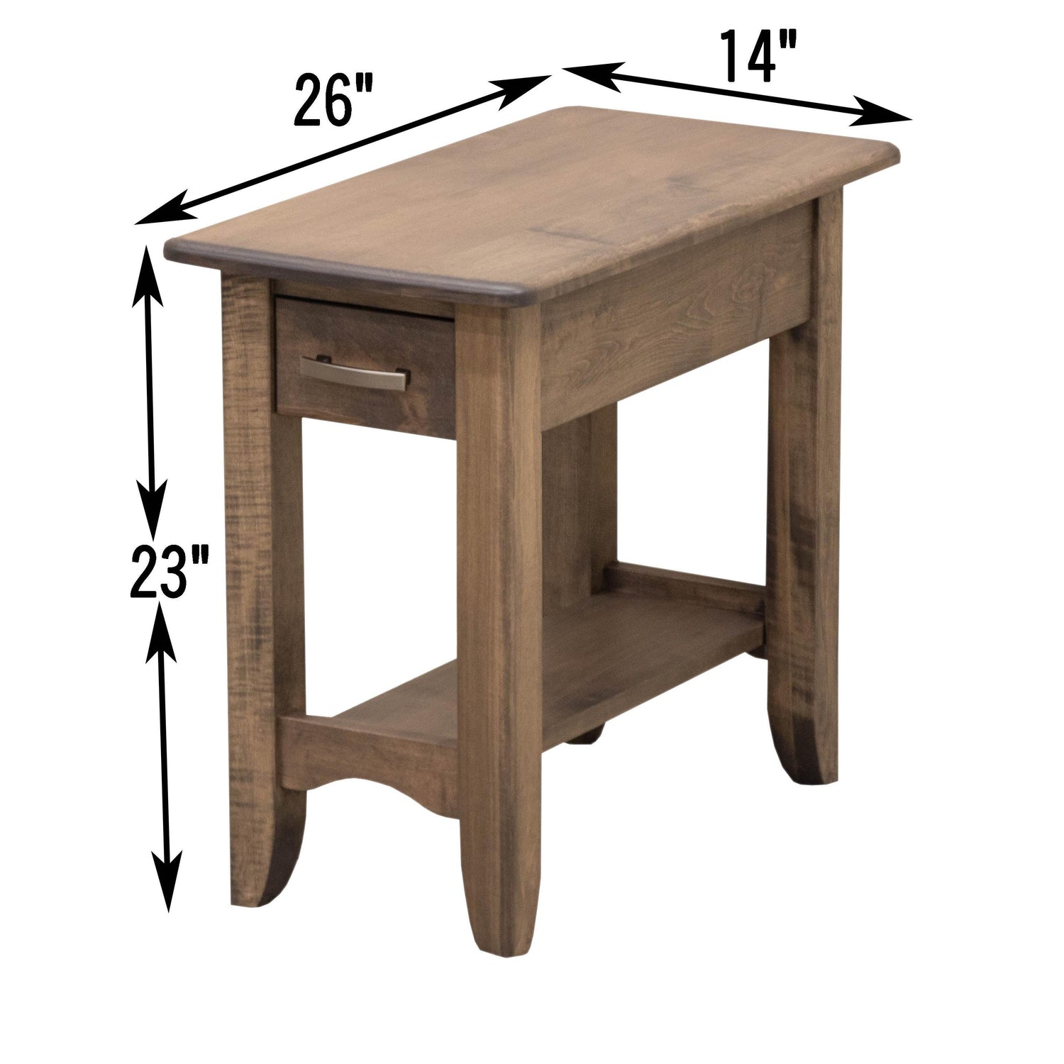 Austin Small Rectangle Open End Table