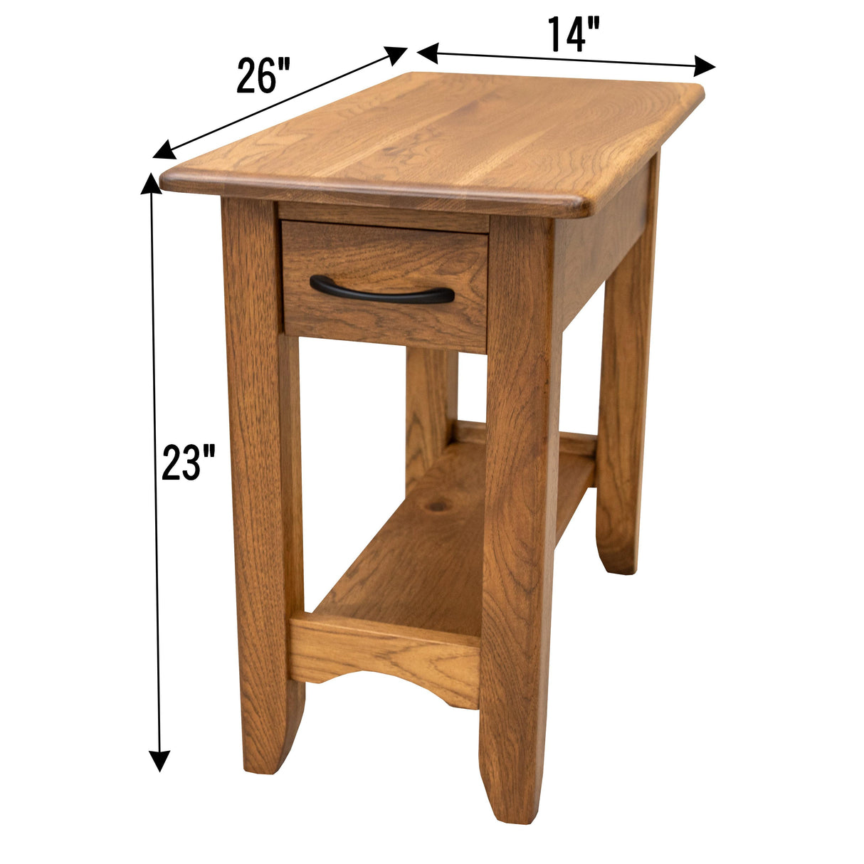 Austin Small Rectangle Open End Table