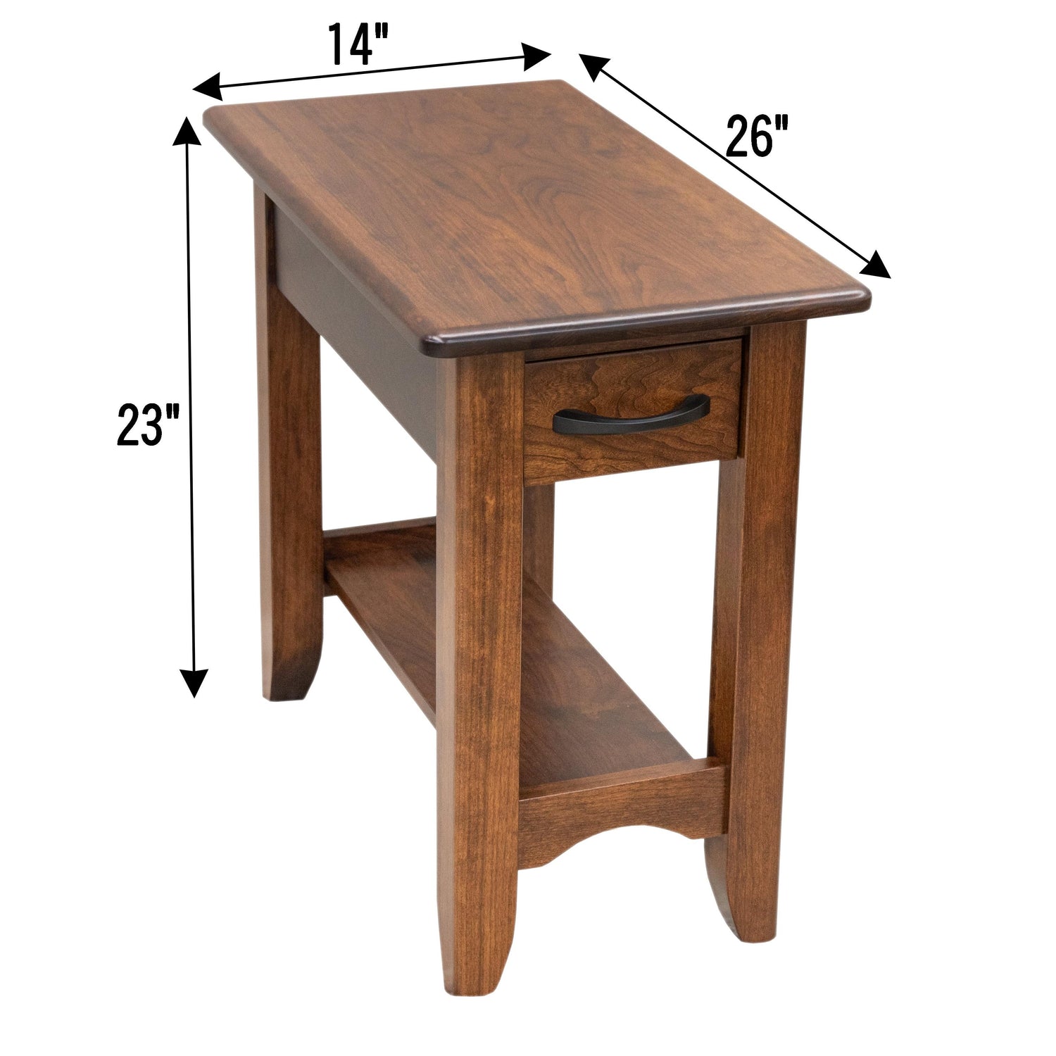Austin Small Rectangle Open End Table