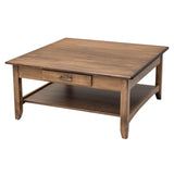 Austin Maple Wood Square Open Coffee Table | CO
