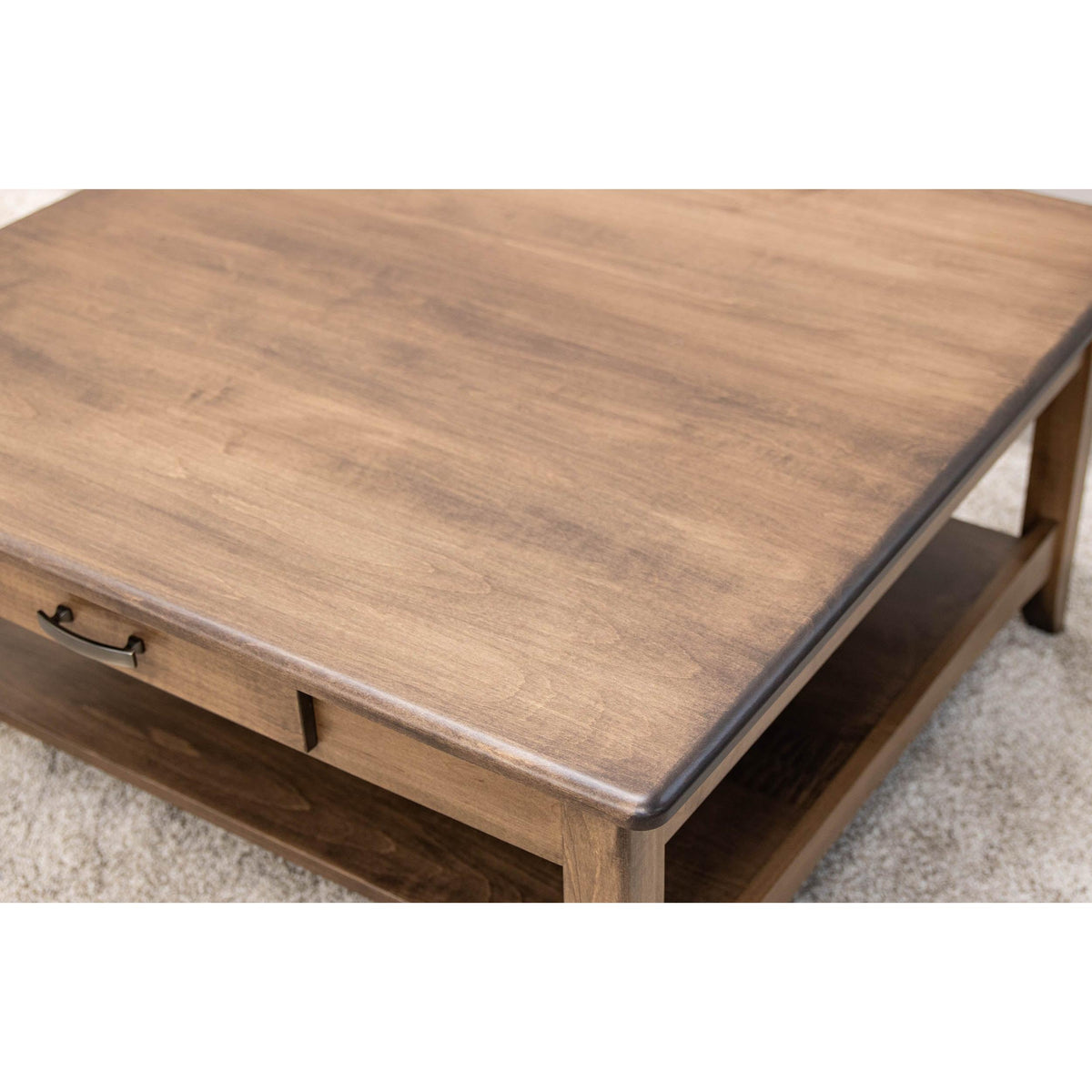 Austin Maple Wood Square Open Coffee Table | CO