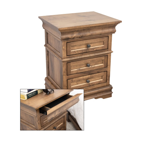 Belmont 3-Drawer Nightstand