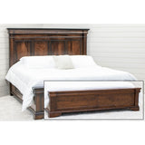 Belmont Full Maple Wood Storage Platform Bed | ASB-BURN