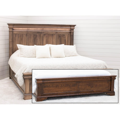 Belmont King Maple Wood Storage Platform Bed | CO