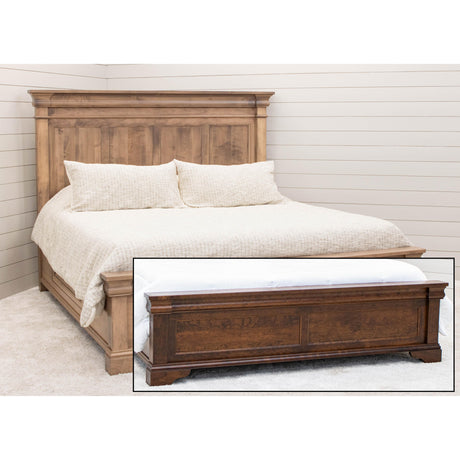 Belmont King Maple Wood Storage Platform Bed | WB