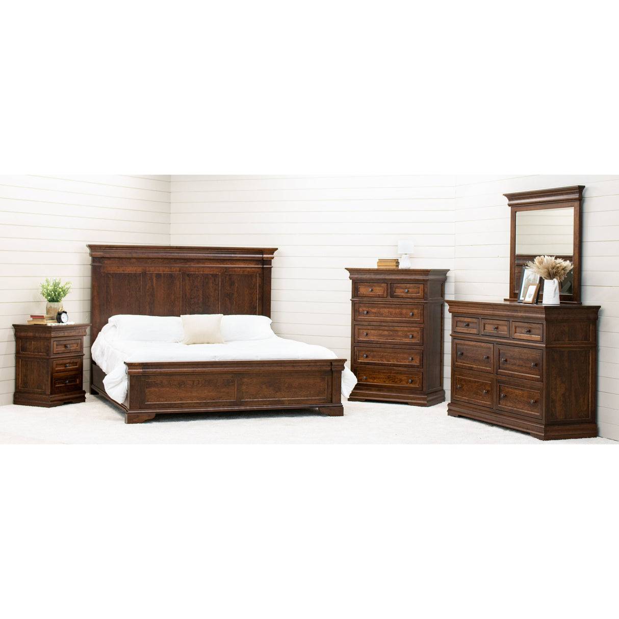 Belmont 3-Drawer Nightstand