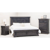 Belmont Queen Maple Wood Storage Platform Bed | GS