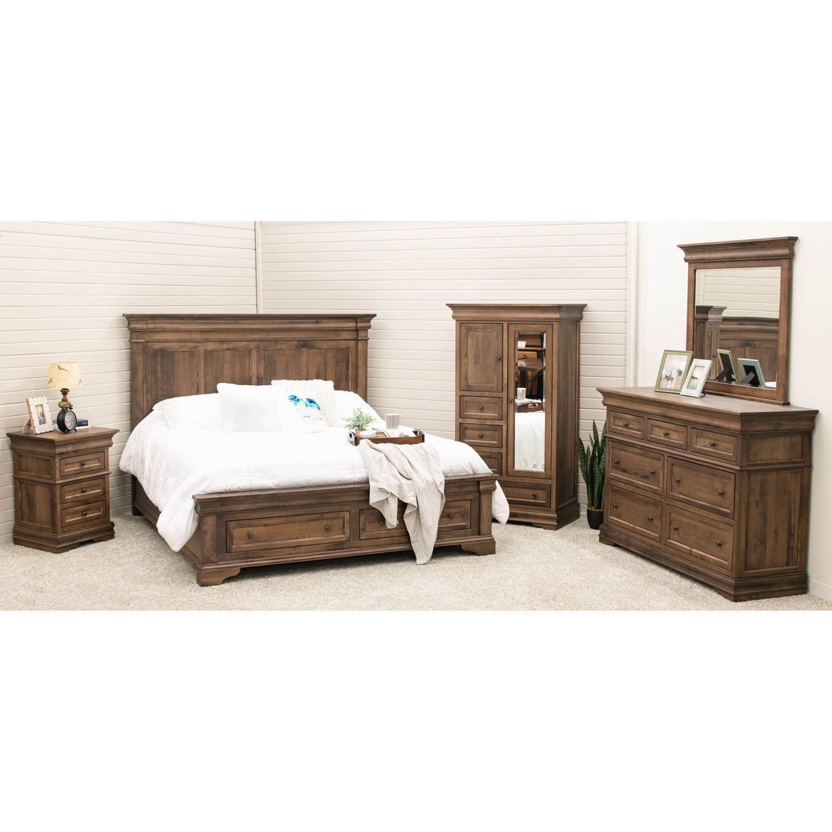 Belmont 3-Drawer Nightstand