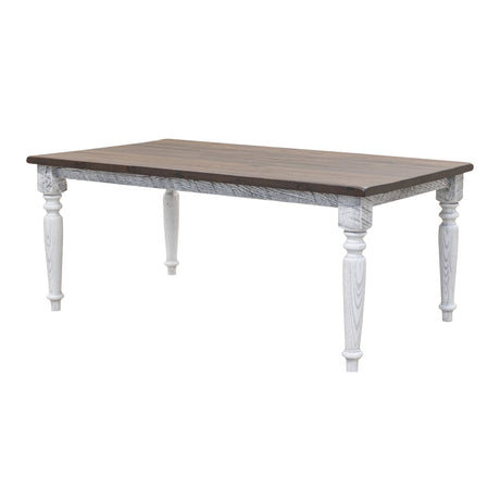 Belmont Reclaimed Wood Dining Set for 6 with Bench