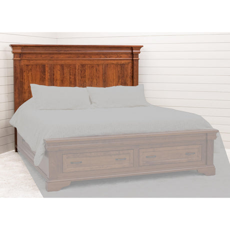 Belmont Queen Cherry Wood Storage Platform Bed | MC
