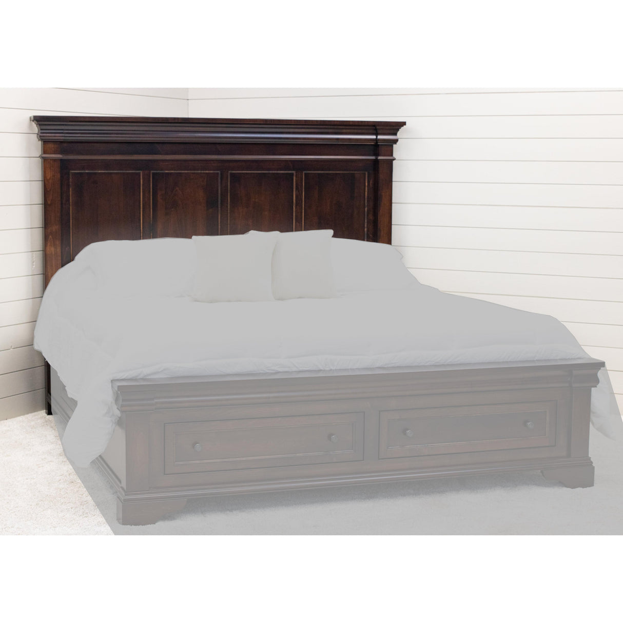 Belmont Queen Maple Wood Storage Platform Bed | RT