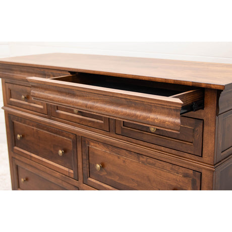 Belmont Maple Wood 7-Drawer Tall Dresser | ASB