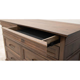 Belmont Walnut Wood 7-Drawer Tall Dresser | CO