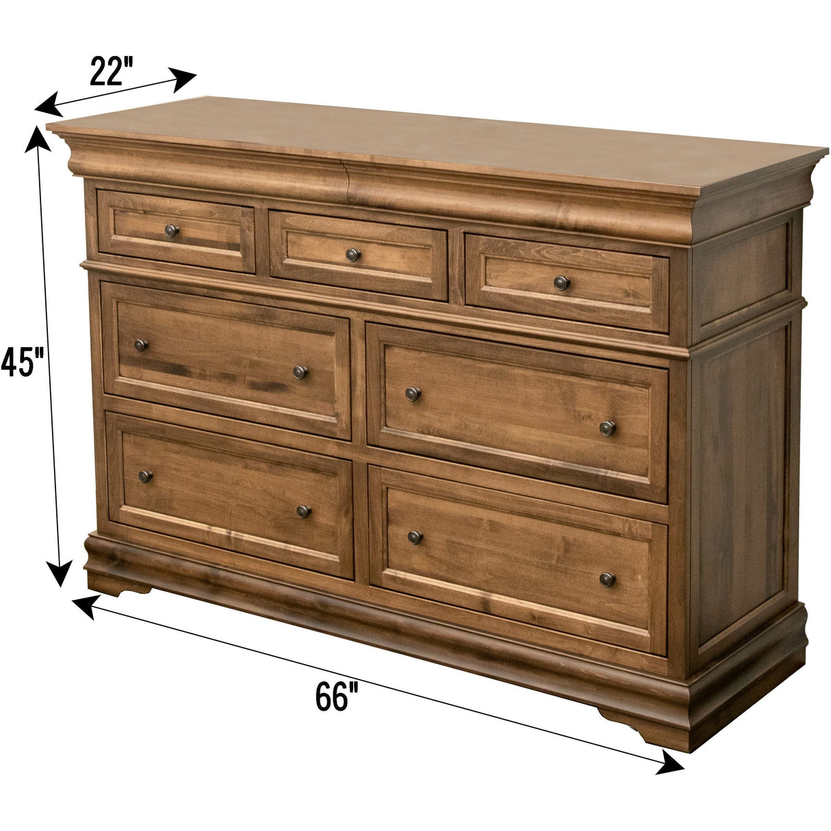 Belmont 7-Drawer Tall Dresser