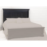 Belmont King Black Maple Wood Storage Platform Bed | EB