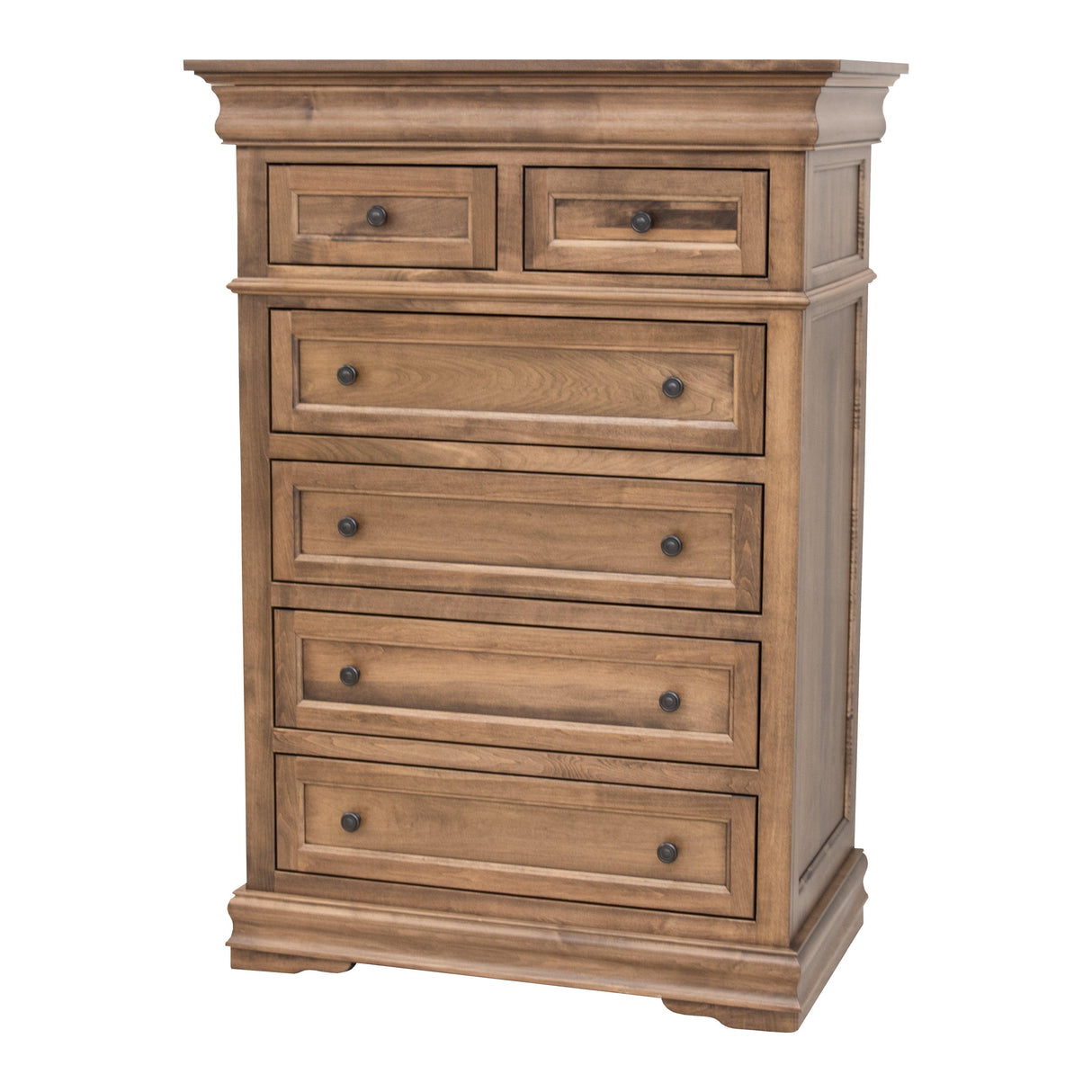 Belmont 6-Piece Maple Solid Wood King Bedroom Set