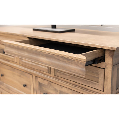 Belmont Maple Wood 7-Drawer Tall Dresser | WB
