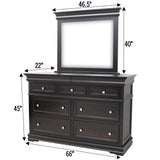 Belmont 7-Drawer Tall Dresser