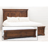 Belmont King Maple Wood Storage Platform Bed | ASB