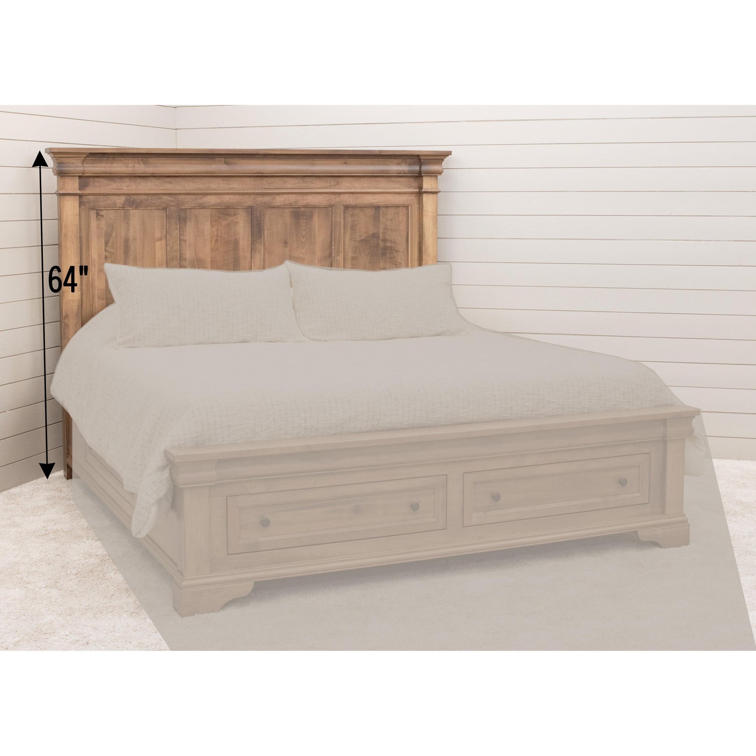 Belmont Solid Wood Headboard Only