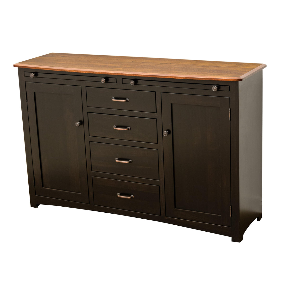 Berlin Black & Wood Buffet - 72" | M-EB&E-MC