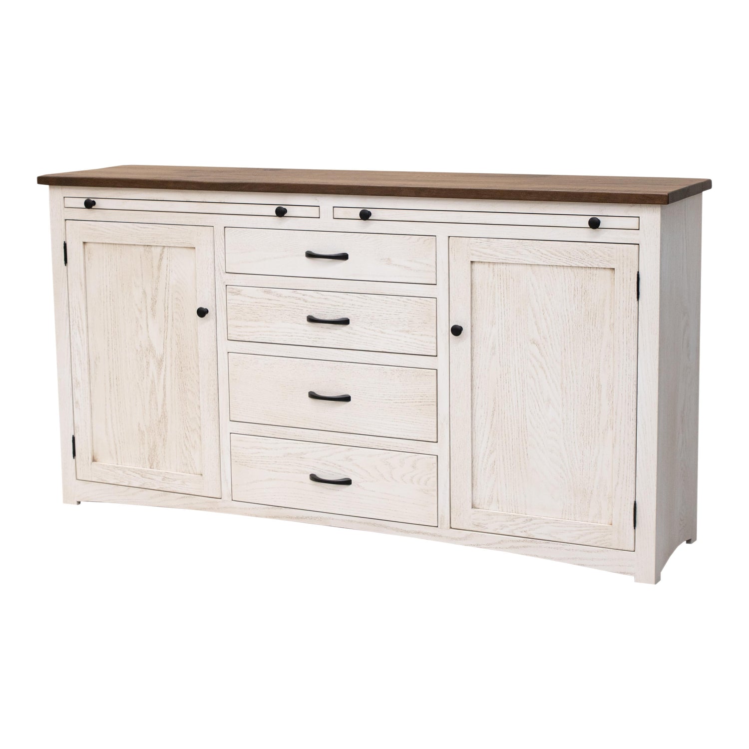 Berlin White & Oak Wood Buffet - 60" | O-CS&RWO-CO