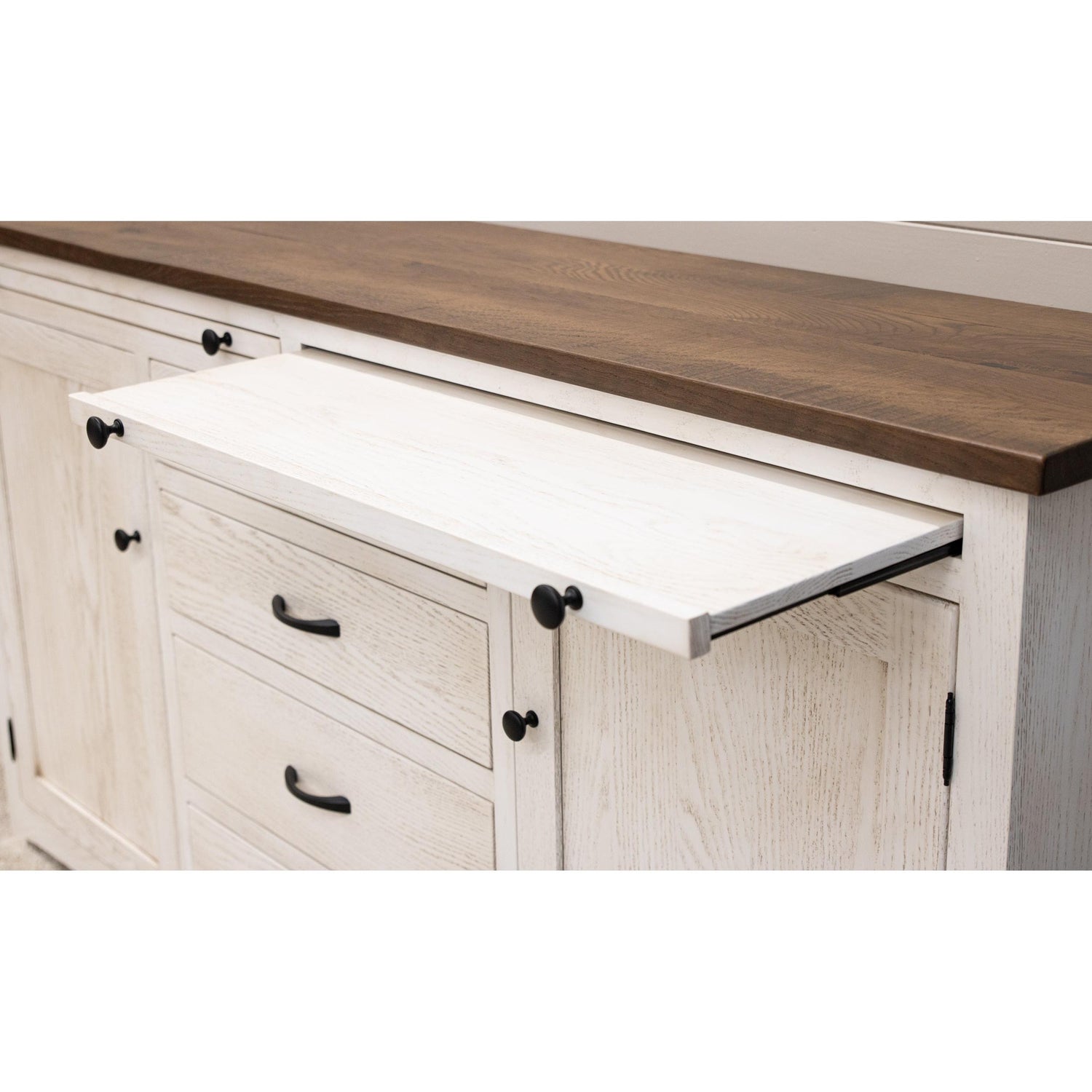 Berlin White & Oak Wood Buffet - 60" | O-CS&RWO-CO