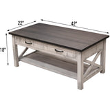 Cambria Rectangle Open Coffee Table