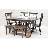 Carlisle Double Pedestal Extending Dining Table