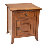 Plymouth Enclosed Square Chairside End Table