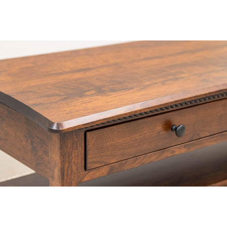 Plymouth Cherry Wood Rectangle Open Coffee Table | ASB