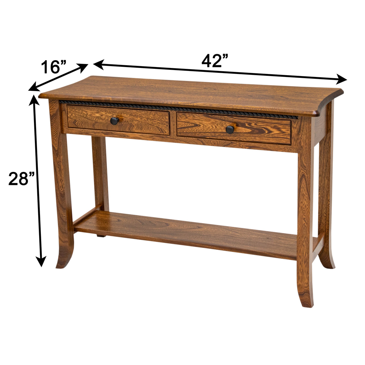 Plymouth Open Sofa Table