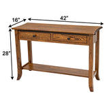 Plymouth Open Sofa Table