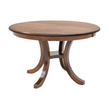Carlisle Round Maple Dining Table and Chair Set for 4