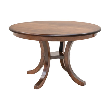 Carlisle Round Maple Dining Table and Chair Set for 4