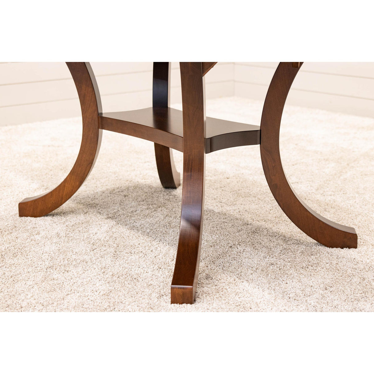 Carlisle Double Pedestal Cherry Wood Extending Dining Table | MC